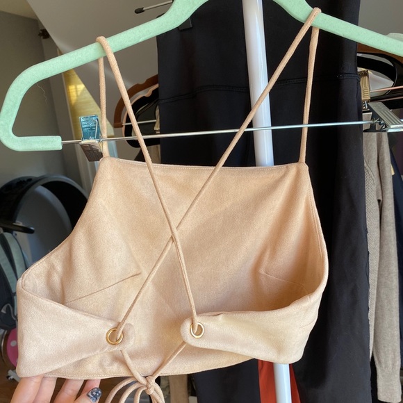 Sabo Skirt Suede two piece dress - Picture 3 of 8